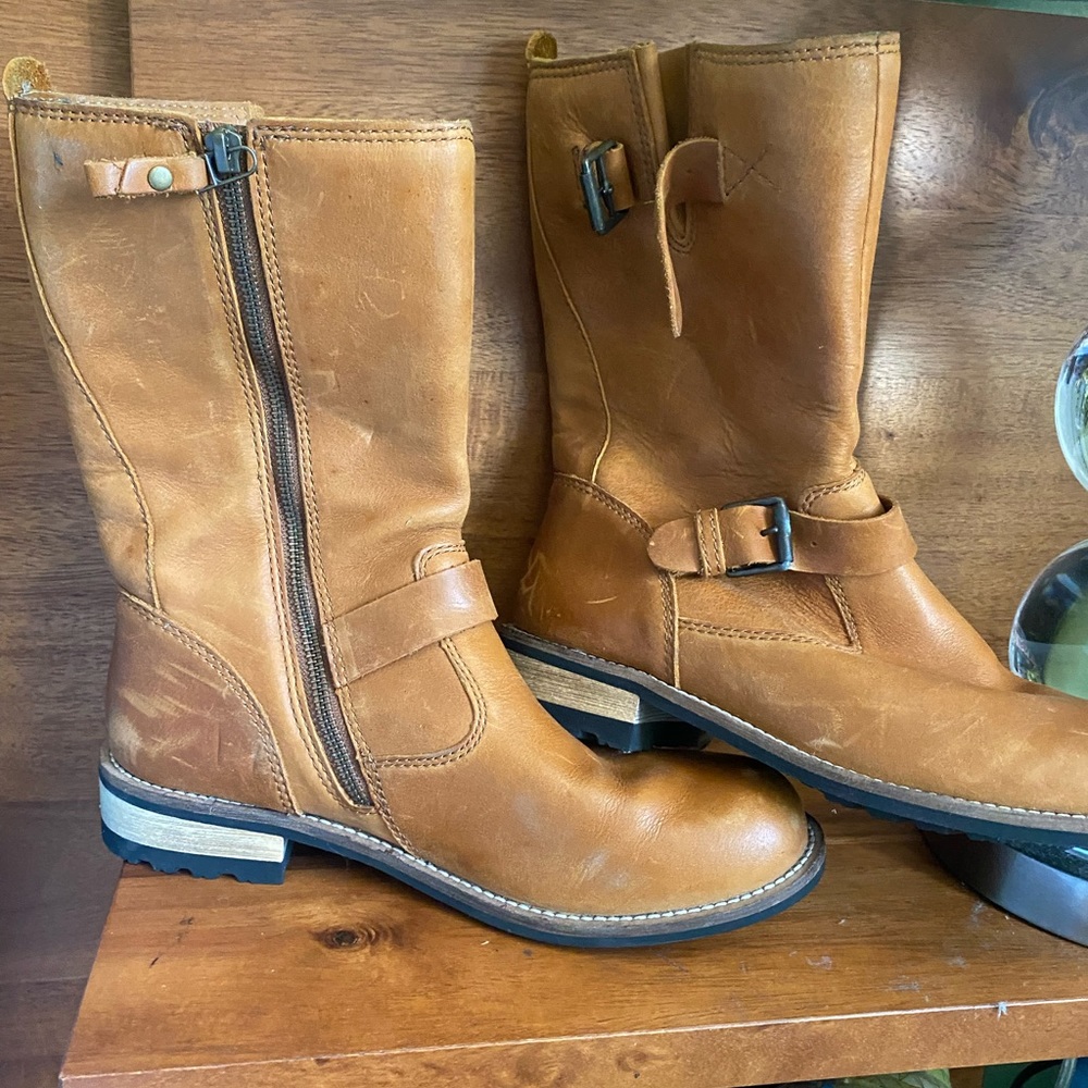 Kodak waterproof boots, leather